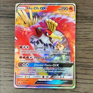 Pokémon Card with Blue and Red Design